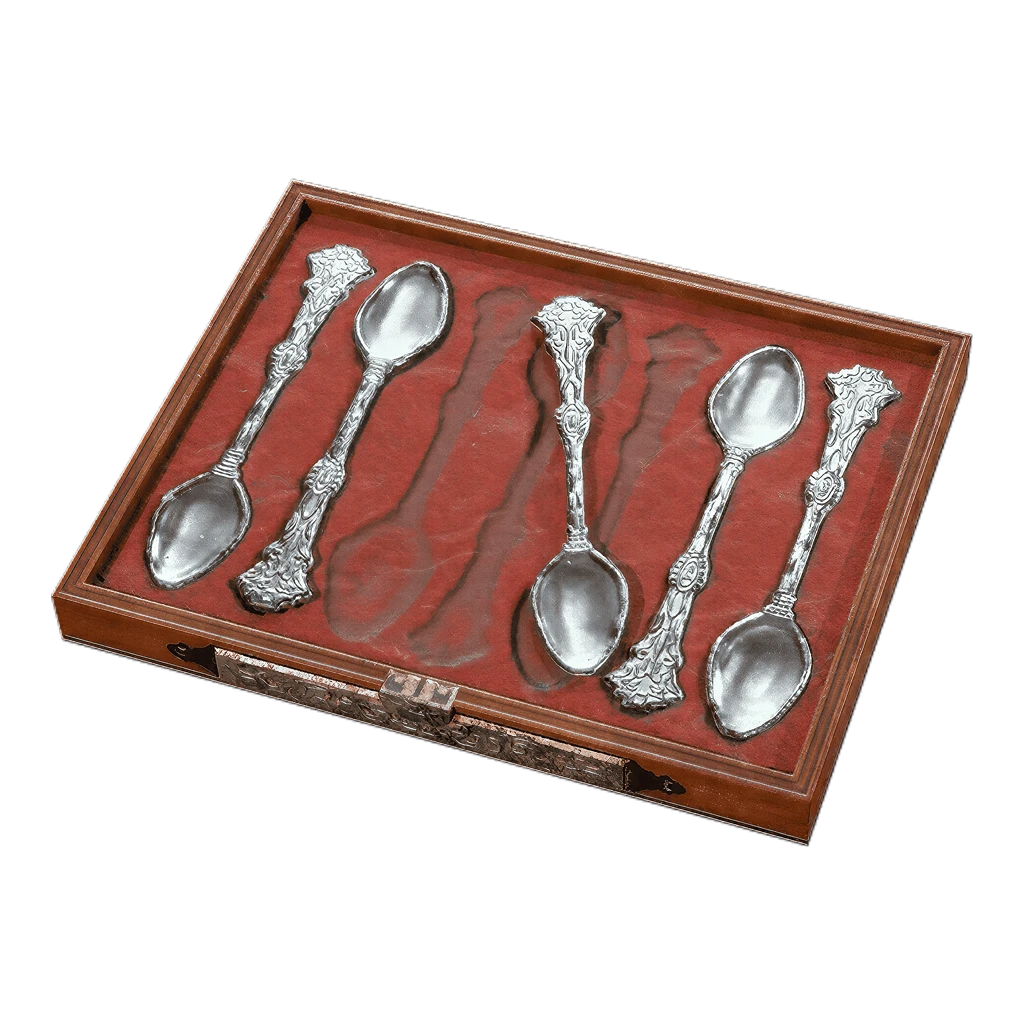 Silver Teaspoon Set
