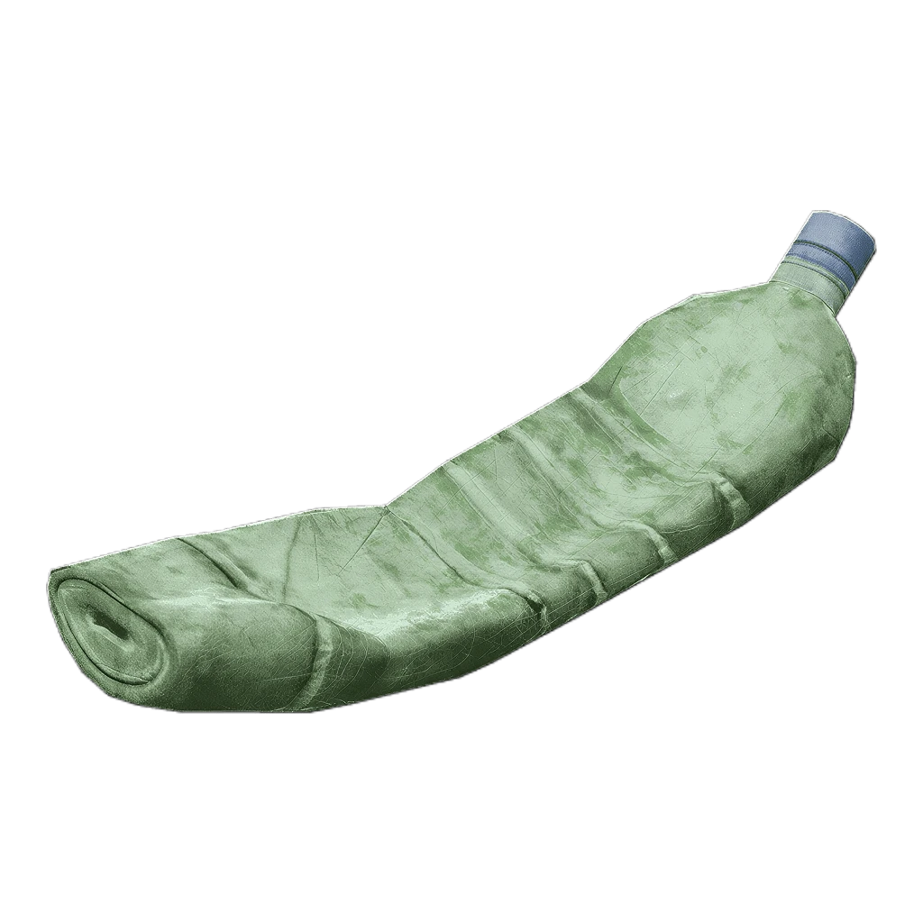 Crumpled Plastic Bottle